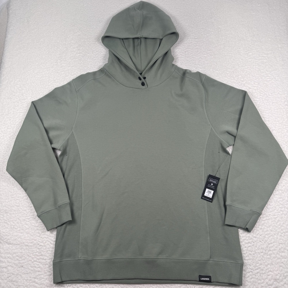 Legends Olive Green Pullover Hoodie